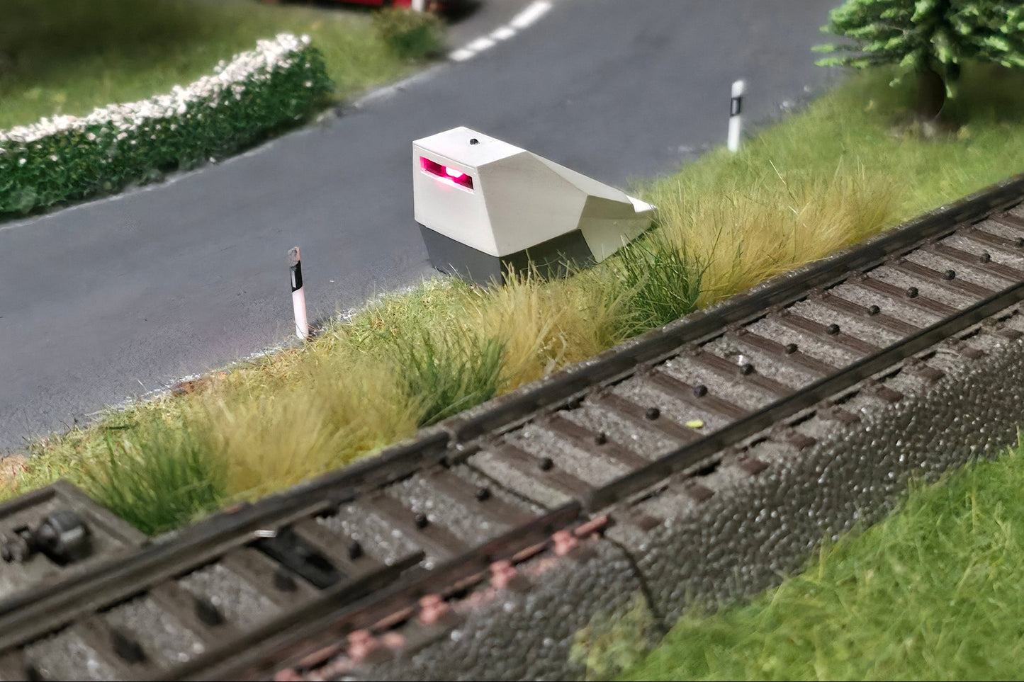 Mobiler Blitzer mit Funktion - Spur H0